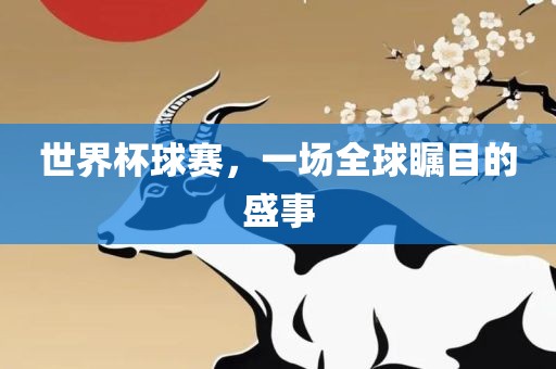 世界杯球赛,一场全球瞩目的盛事