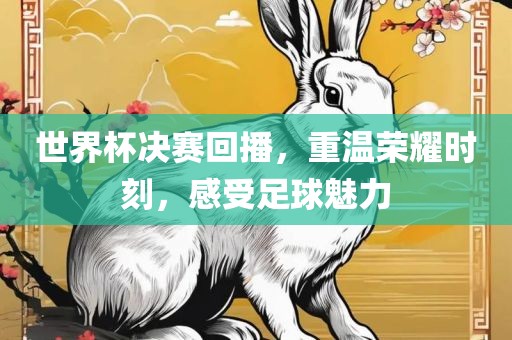 世界杯决赛回播,重温荣耀时刻,感受足球魅力