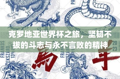 克罗地亚世界杯之旅,坚韧不拔的斗志与永不言败的精神