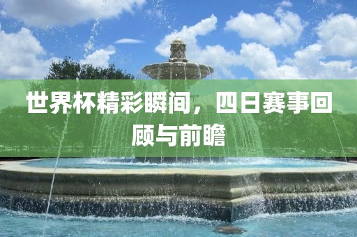 世界杯精彩瞬间,四日赛事回顾与前瞻