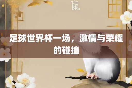 足球世界杯一场,激情与荣耀的碰撞