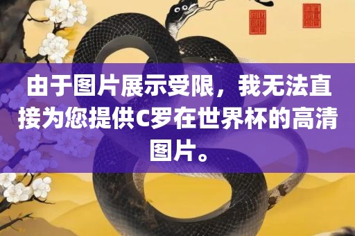 由于图片展示受限,我无法直接为您提供C罗在世界杯的高清图片。
