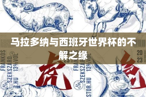 马拉多纳与西班牙世界杯的不解之缘