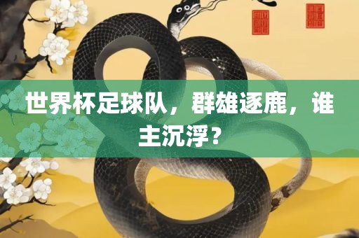 世界杯足球队,群雄逐鹿,谁主沉浮?