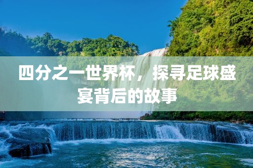 四分之一世界杯,探寻足球盛宴背后的故事