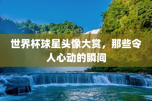 世界杯球星头像大赏,那些令人心动的瞬间