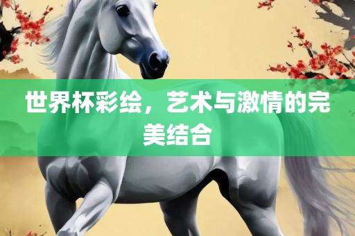 世界杯彩绘，艺术与激情的完美结合