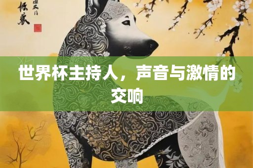 世界杯主持人,声音与激情的交响