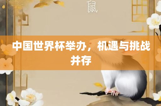 中国世界杯举办,机遇与挑战并存