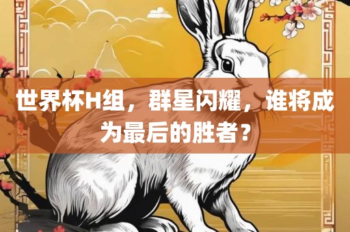 世界杯H组，群星闪耀，谁将成为最后的胜者？