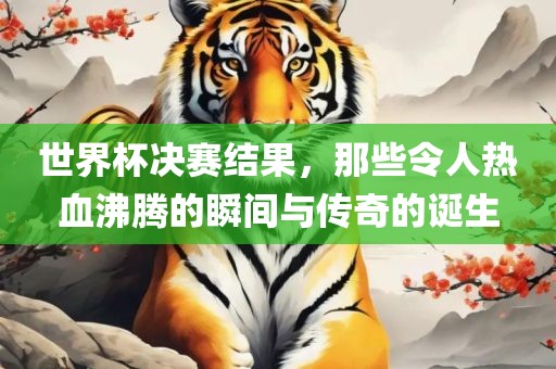 世界杯决赛结果，那些令人热血沸腾的瞬间与传奇的诞生