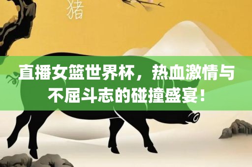 直播女篮世界杯,热血激情与不屈斗志的碰撞盛宴!