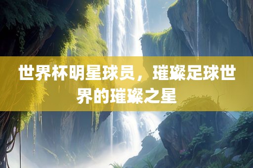 世界杯明星球员,璀璨足球世界的璀璨之星