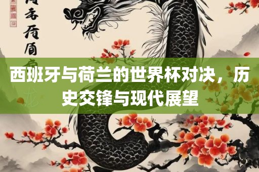 西班牙与荷兰的世界杯对决,历史交锋与现代展望