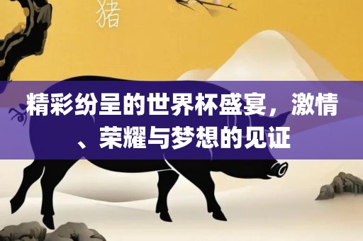 精彩纷呈的世界杯盛宴，激情、荣耀与梦想的见证