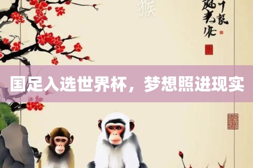 国足入选世界杯,梦想照进现实