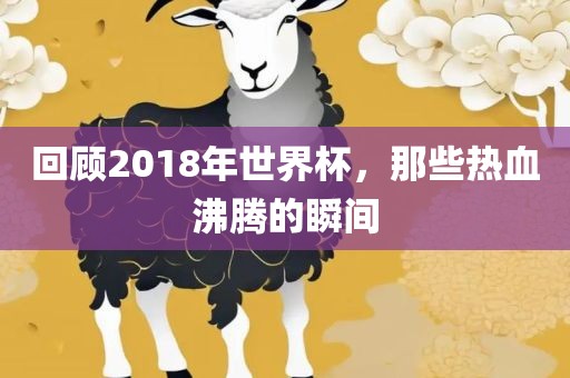 回顾2018年世界杯,那些热血沸腾的瞬间