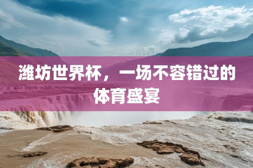 潍坊世界杯，一场不容错过的体育盛宴