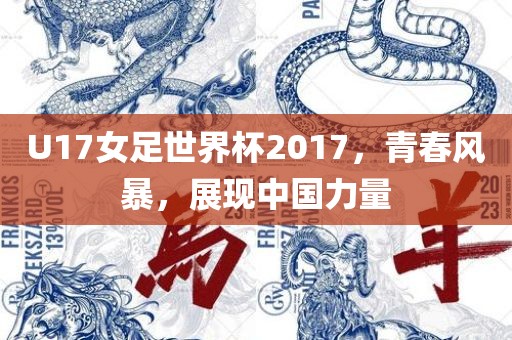 U17女足世界杯2017,青春风暴,展现中国力量