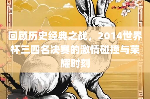 回顾历史经典之战,2014世界杯三四名决赛的激情碰撞与荣耀时刻