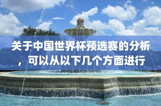 关于中国世界杯预选赛的分析，可以从以下几个方面进行