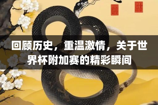 回顾历史,重温激情,关于世界杯附加赛的精彩瞬间