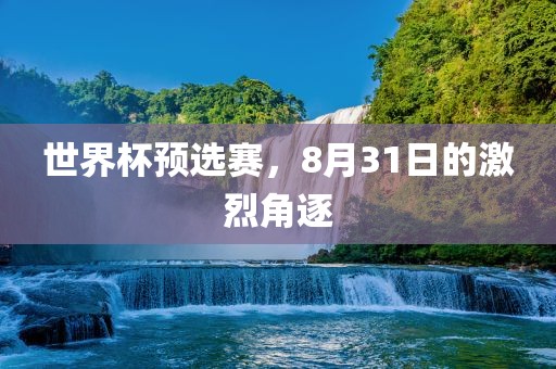 世界杯预选赛，8月31日的激烈角逐
