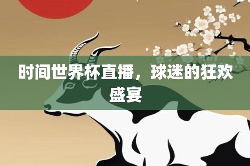 时间世界杯直播,球迷的狂欢盛宴